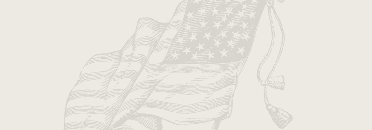 Drawing of the American Flag 76