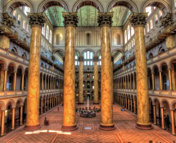 The Great Hall at the National Building Museum, Washington, D.C.