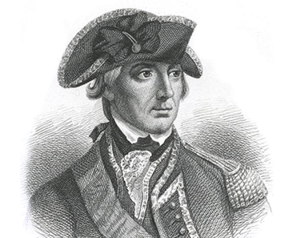 This is a sketch of William Howe. 