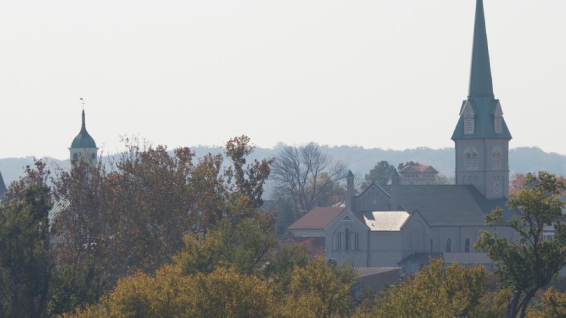 View of Fredericksburg Across the River