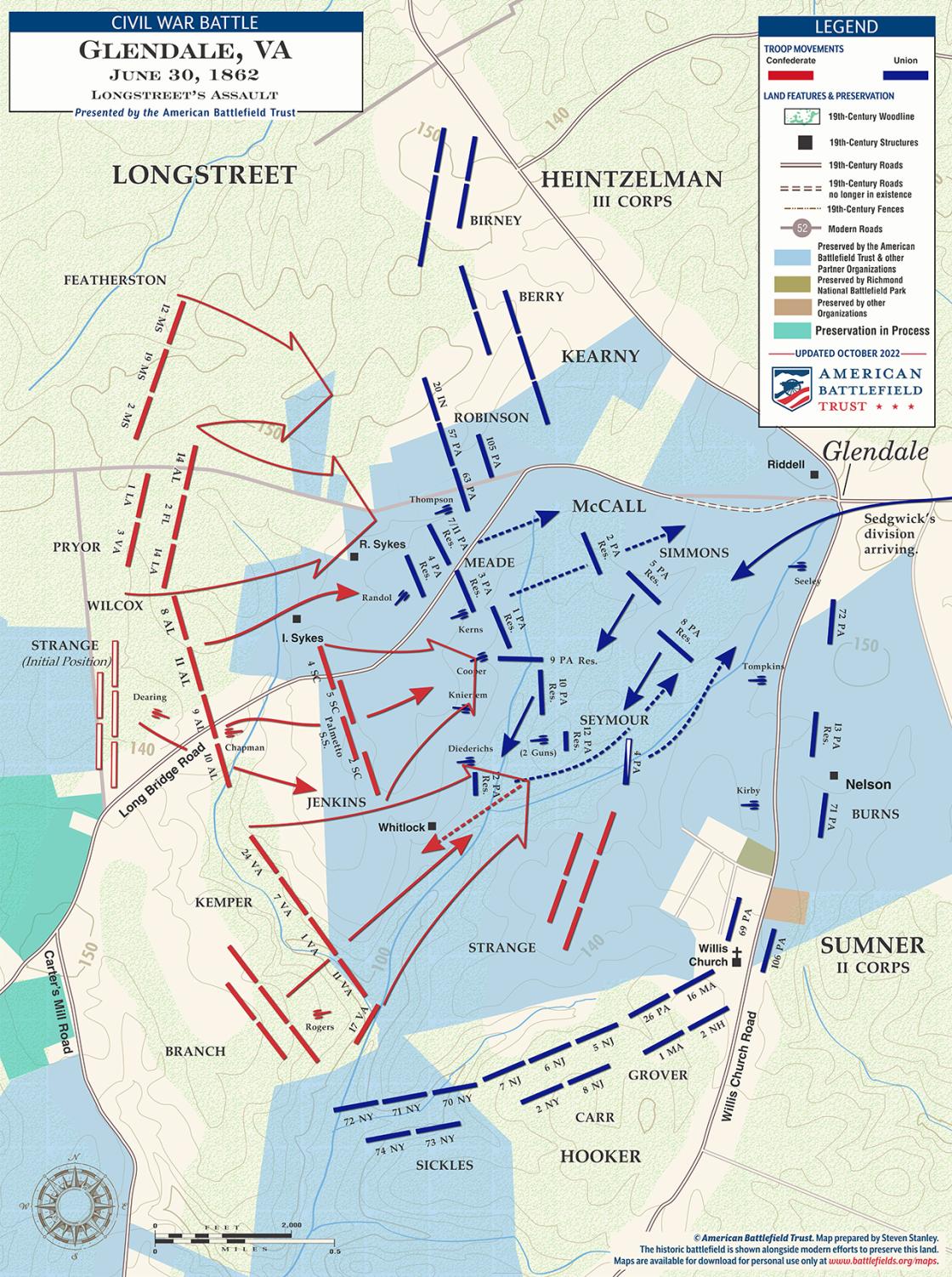Glendale | Longstreet's Assault | June 30, 1862 (October 2022)